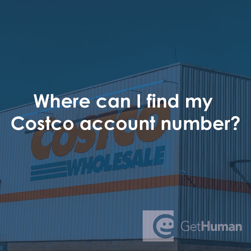 Where Can I Find My Costco Account Number?