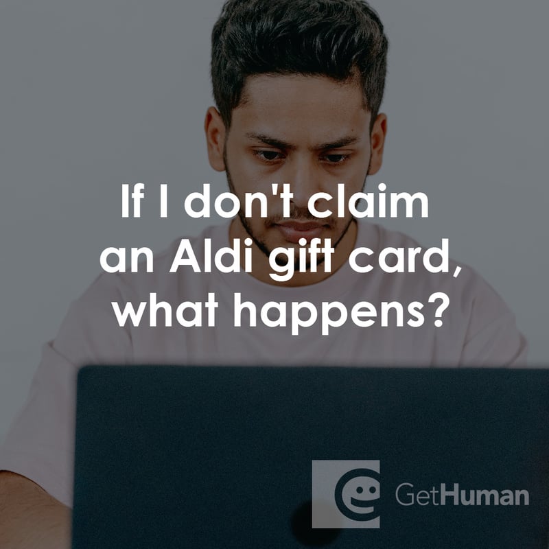 If I Don’t Claim an Aldi Gift Card, What Happens?