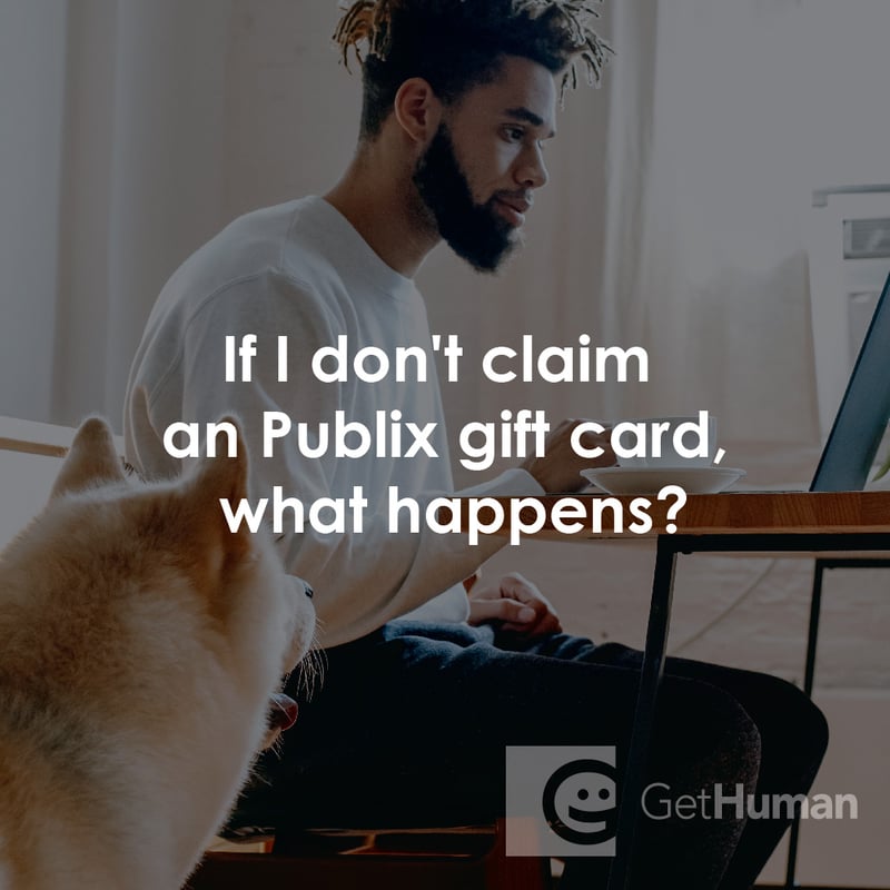 If I Don’t Claim a Publix Gift Card, What Happens?
