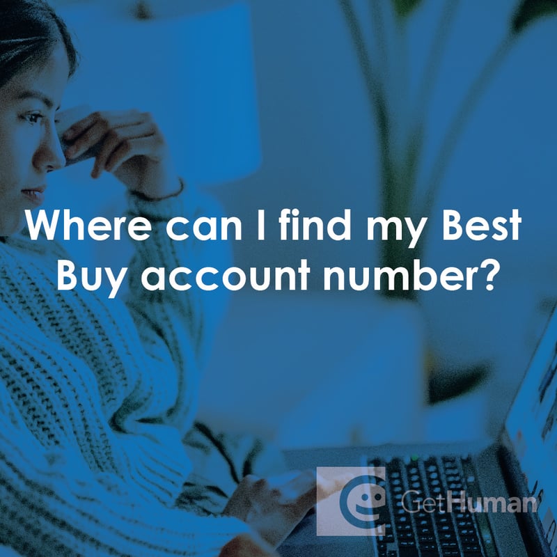 Where Can I Find My Best Buy Account Number?