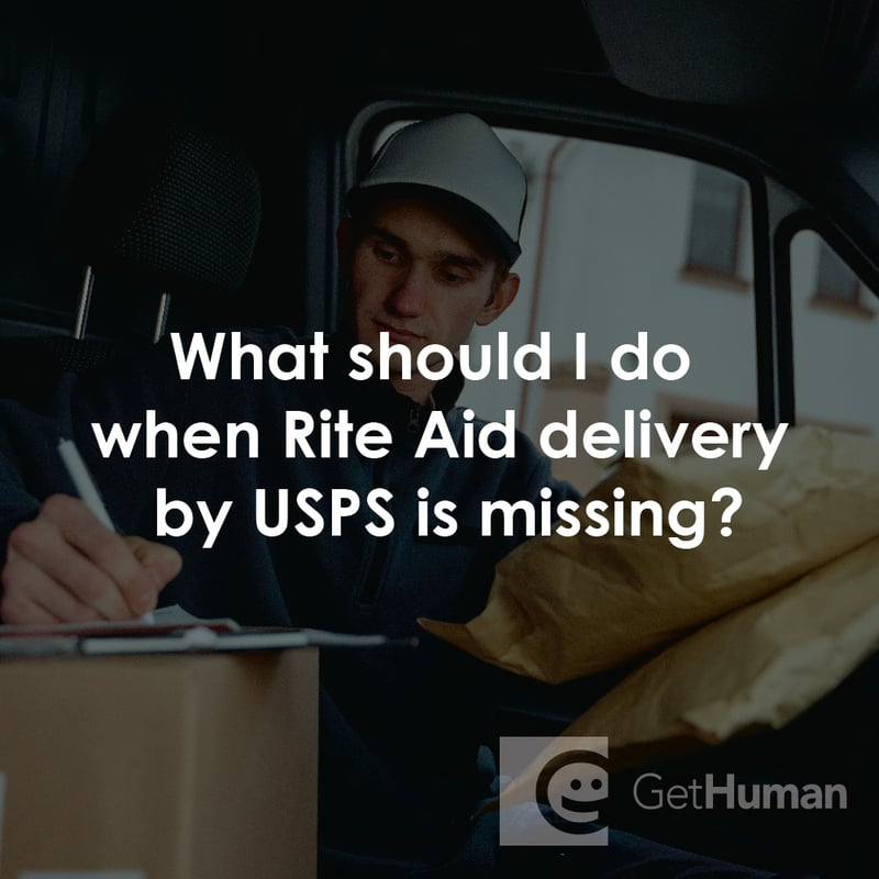 What Should I Do When Rite Aid Delivery by Usps Is Missing?