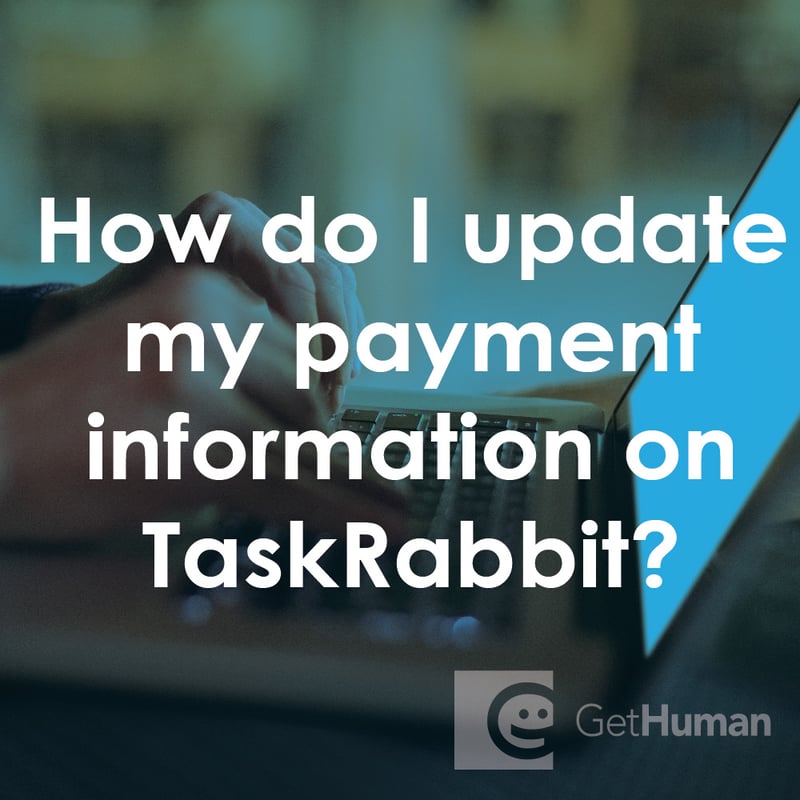 How Do I Update My Payment Information on TaskRabbit?