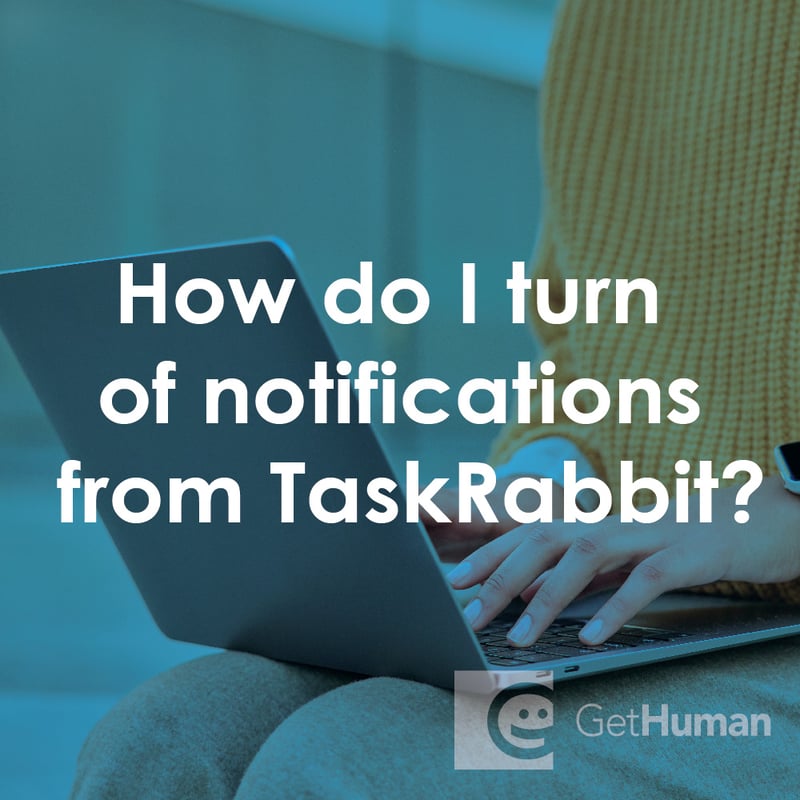 How Do I Turn Off Notifications from TaskRabbit?