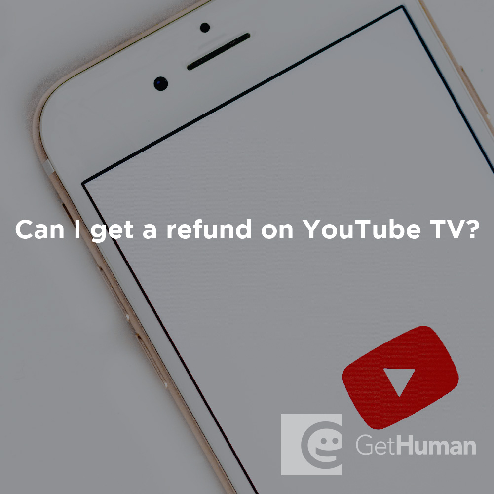 Can I Get a Refund on YouTube TV?