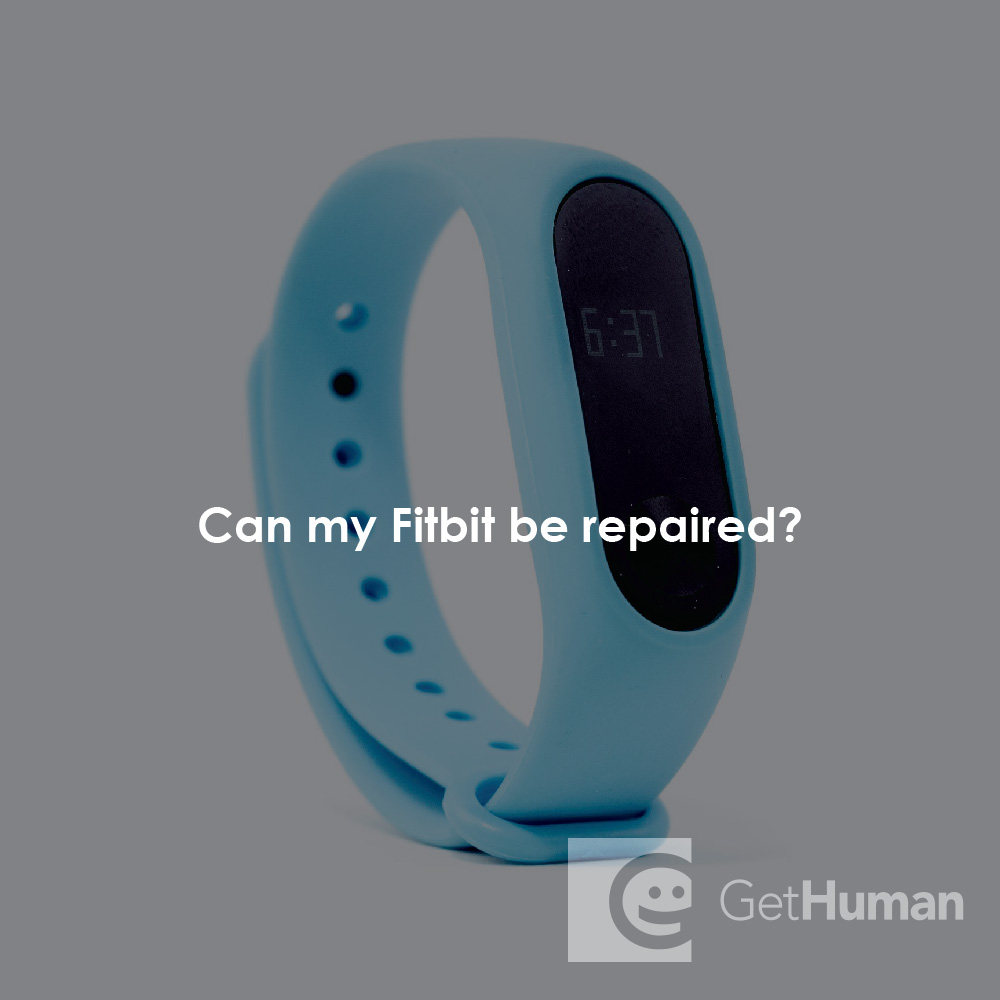 Can my Fitbit be repaired?