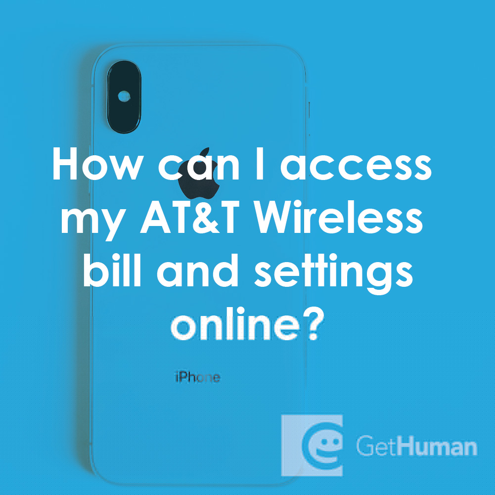 How Can I Access My AT&T Wireless Bill and Settings Online?