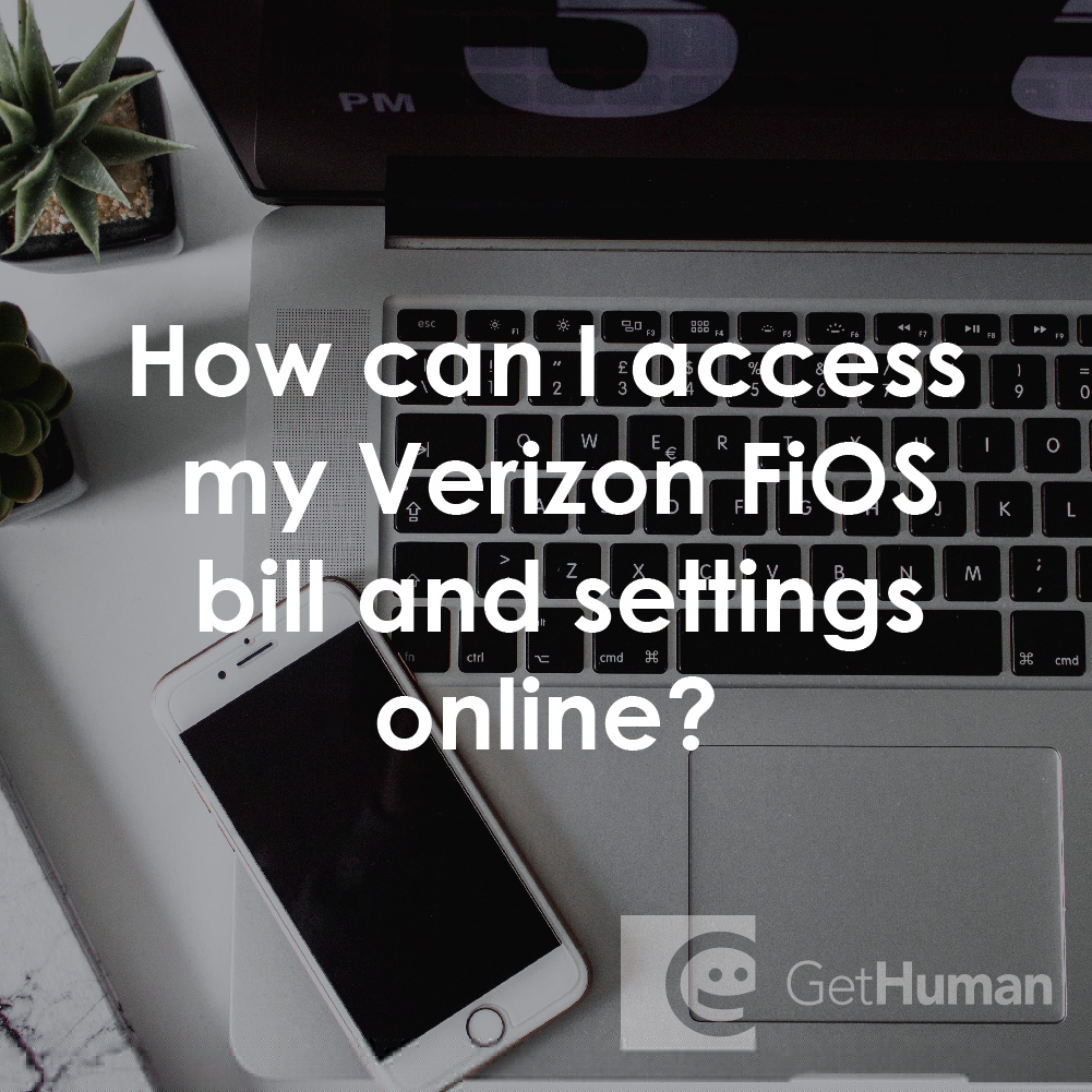 How Can I Access My Verizon FiOS Bill and Settings Online?