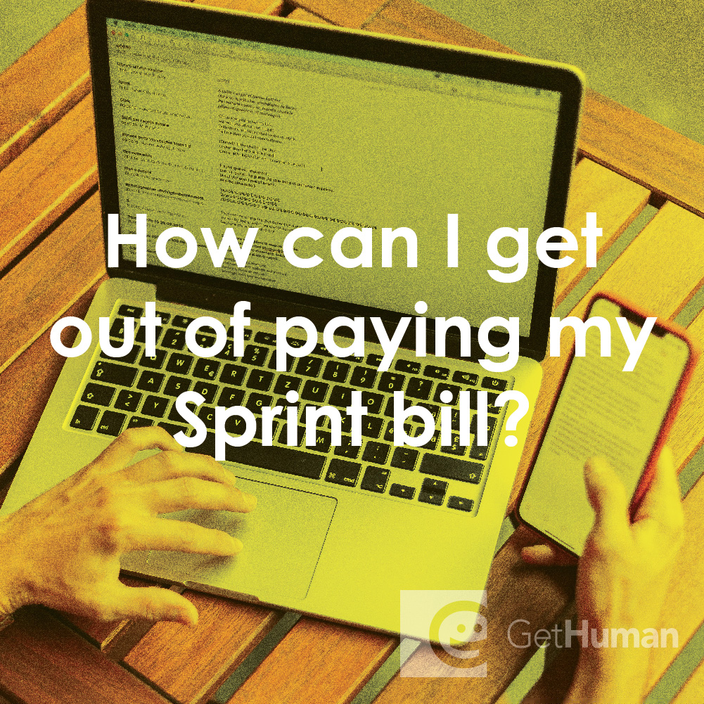 How Can I Get Out of Paying My Sprint Bill?