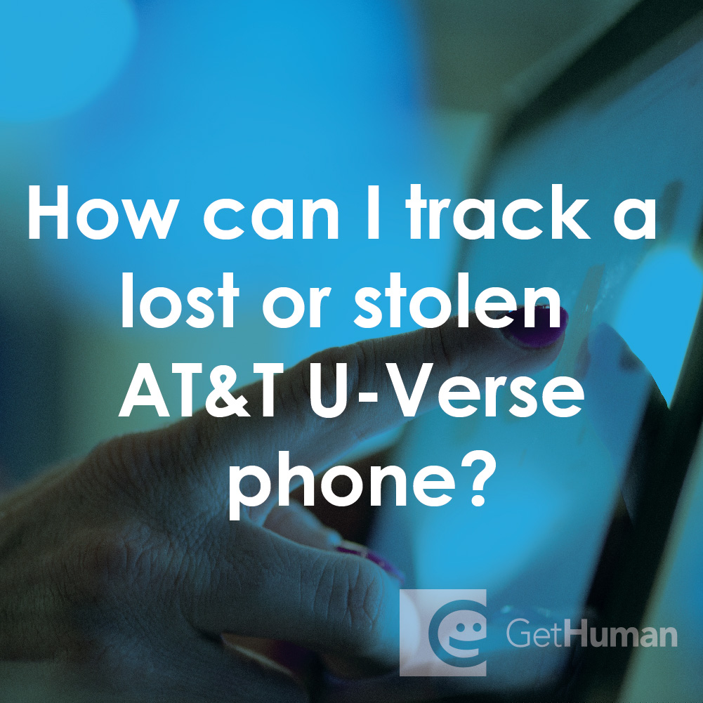 How Can I Track a Lost or Stolen AT&T U-Verse Phone?