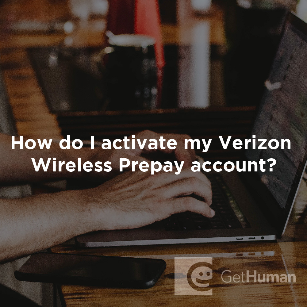 How Do I Activate My Verizon Wireless Prepay Account?