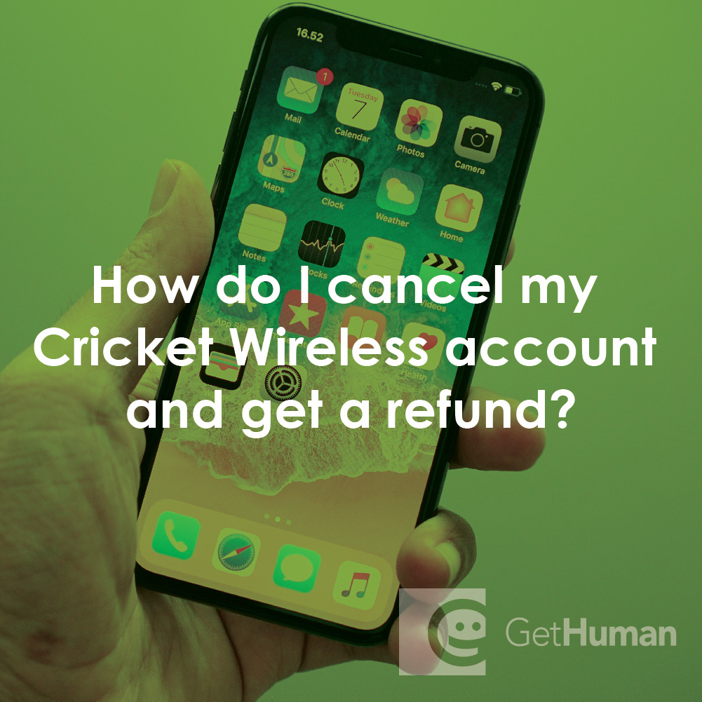 How Do I Cancel My Cricket Wireless Account and Get a Refund?
