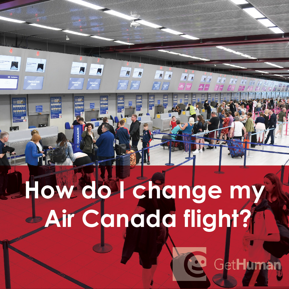 How Do I Change My Air Canada Flight?