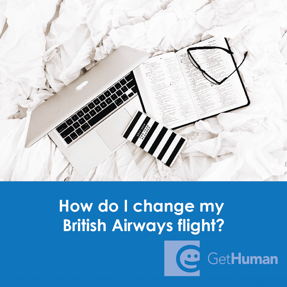 How Do I Change My British Airways Flight?