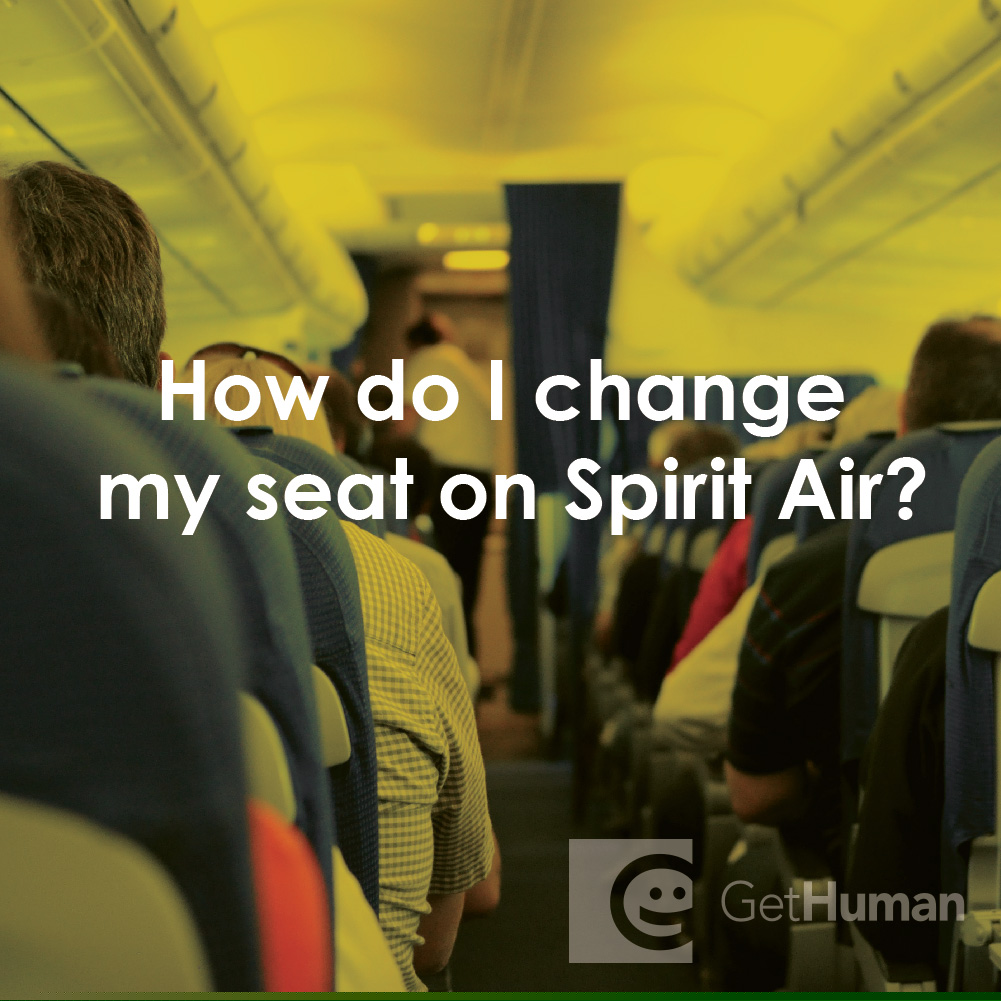 How Do I Change My Seat on Spirit Air?