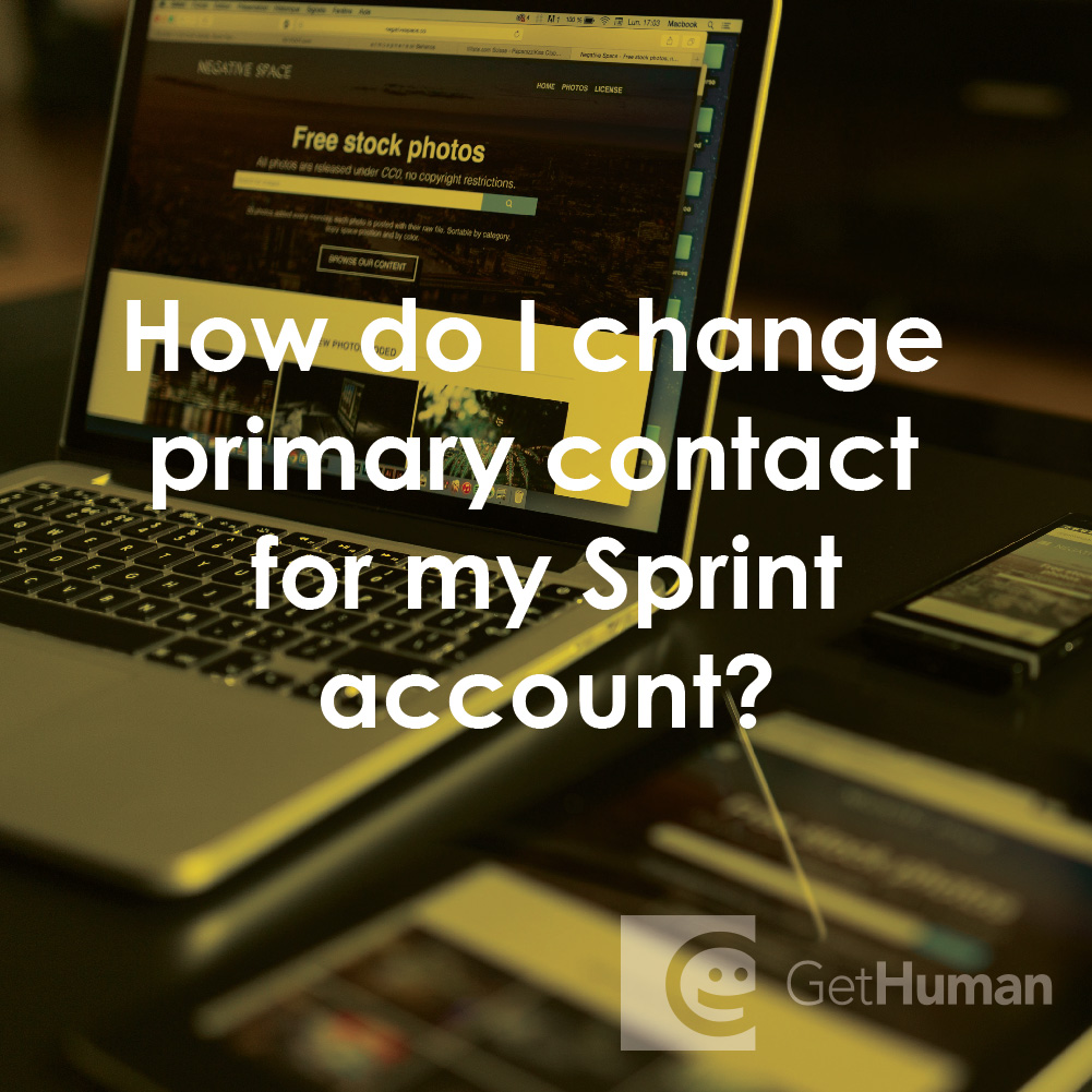 How Do I Change Primary Contact for My Sprint Account?