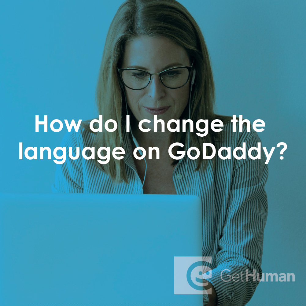 How Do I Change the Language on Godaddy?