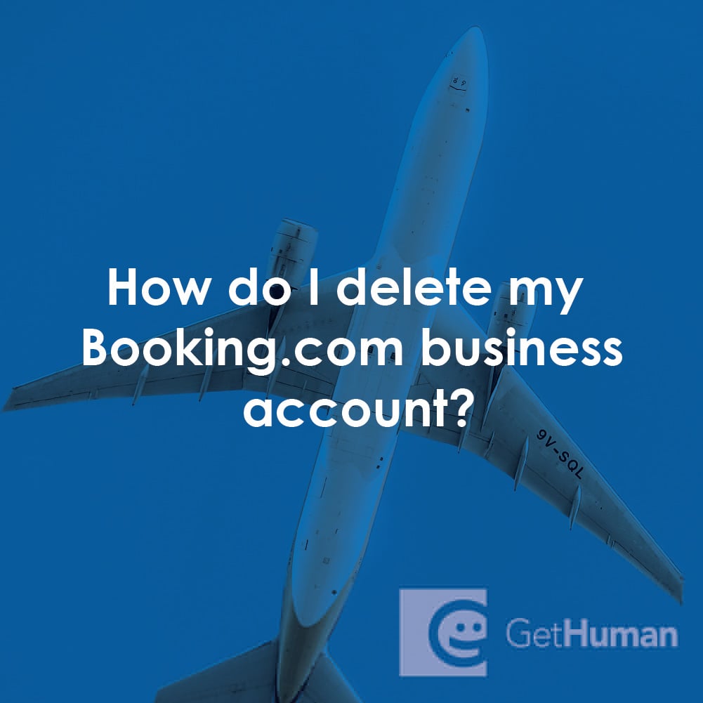 How Do I Delete My Booking.com Business Account?