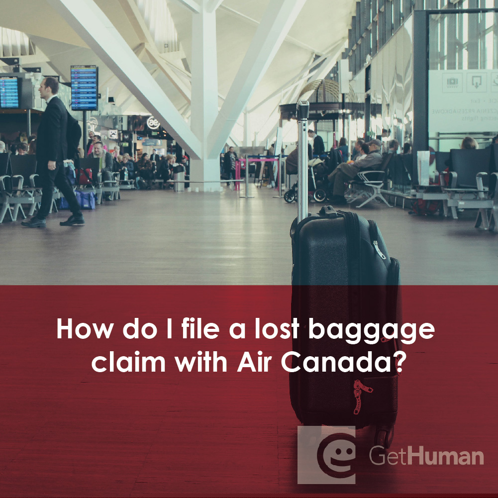 How Do I File a Lost Baggage Claim with Air Canada?