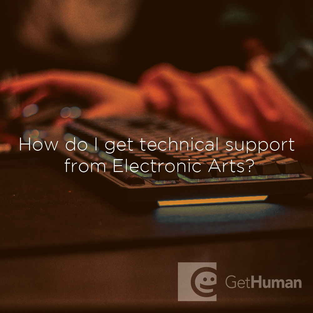 How Do I Get Technical Support from Electronic Arts?