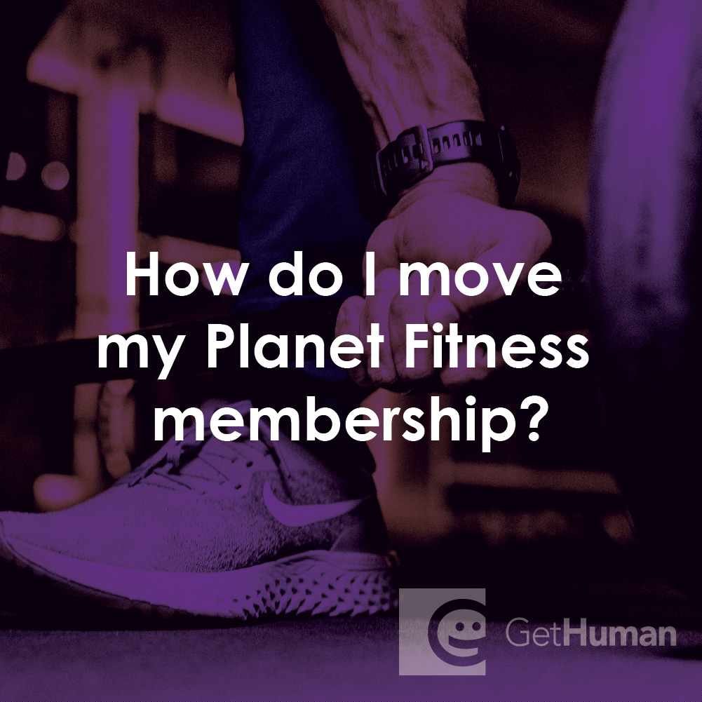 How Do I Move My Planet Fitness Membership?