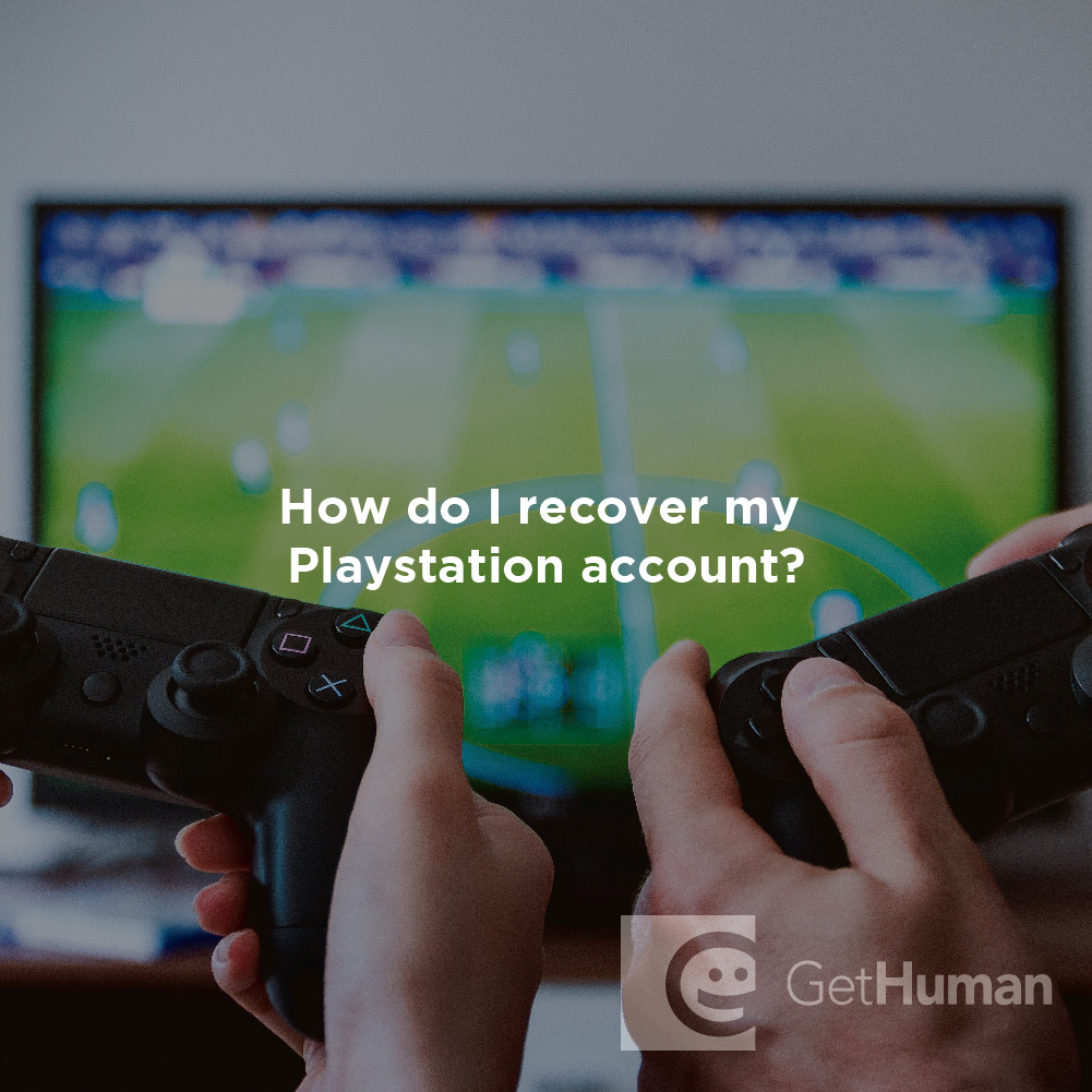 How Do I Recover My Playstation Account?