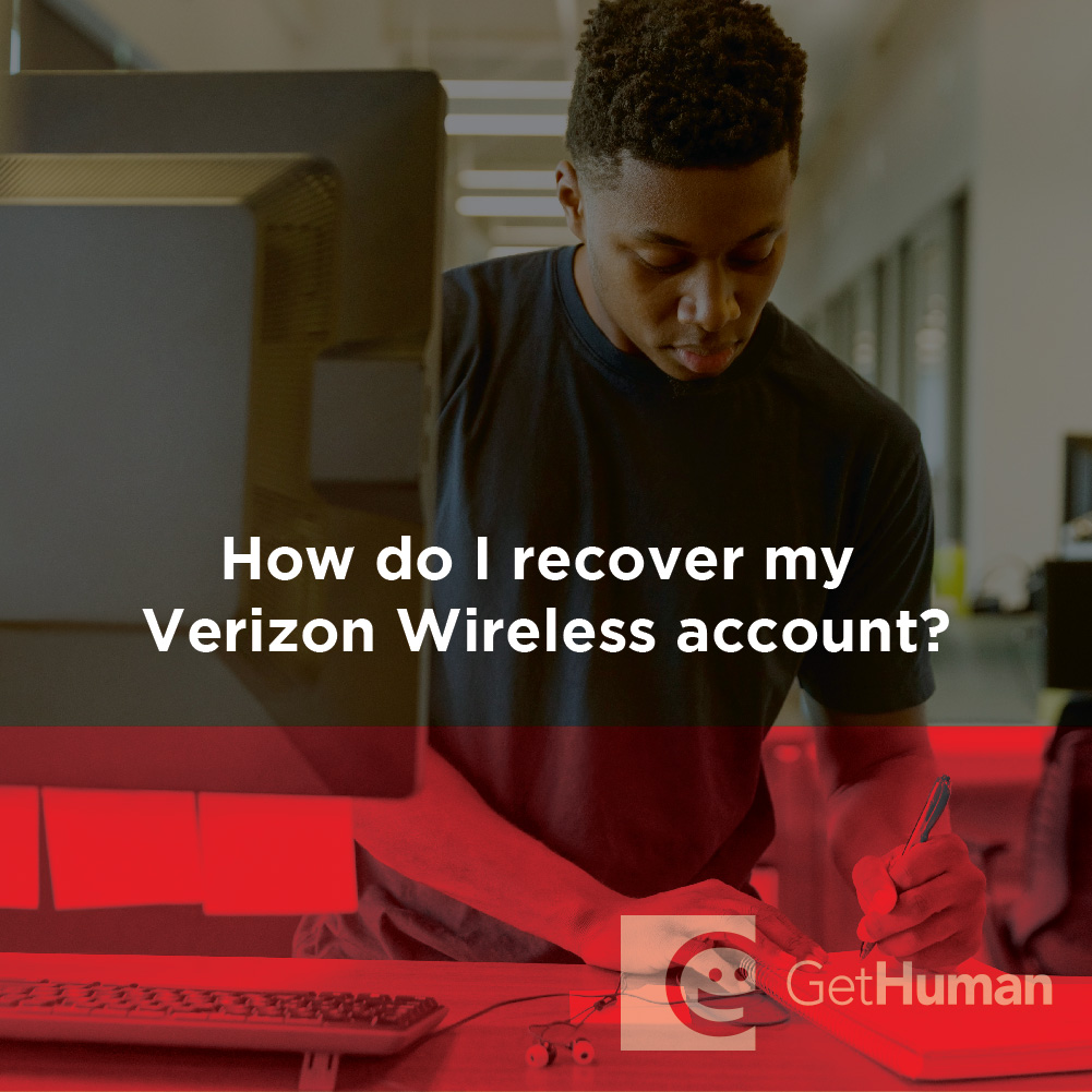 How Do I Recover My Verizon Wireless Account?