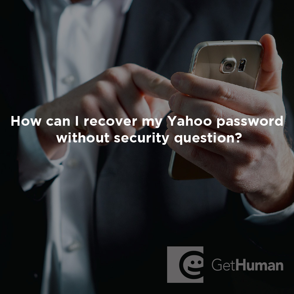 How Do I Recover My Yahoo Password Without a Security Question?