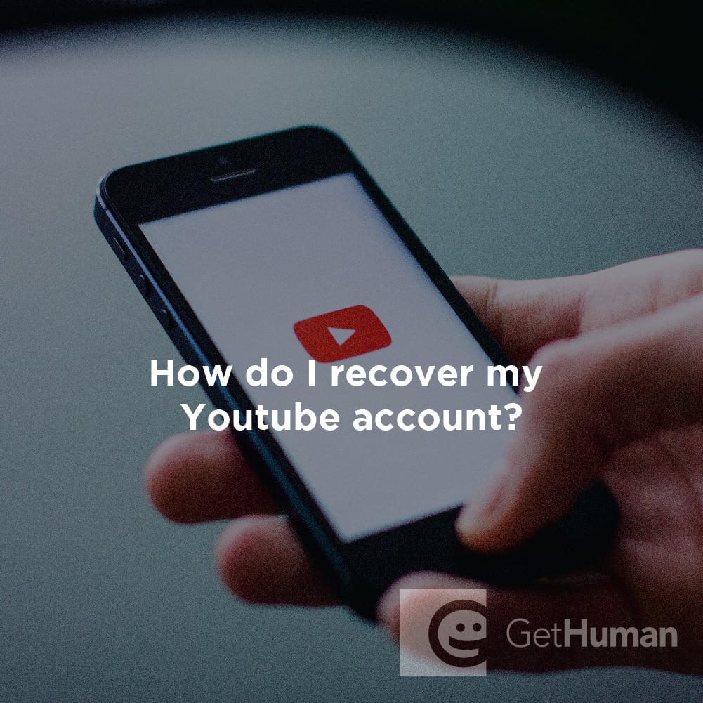 How Do I Recover My YouTube Account?