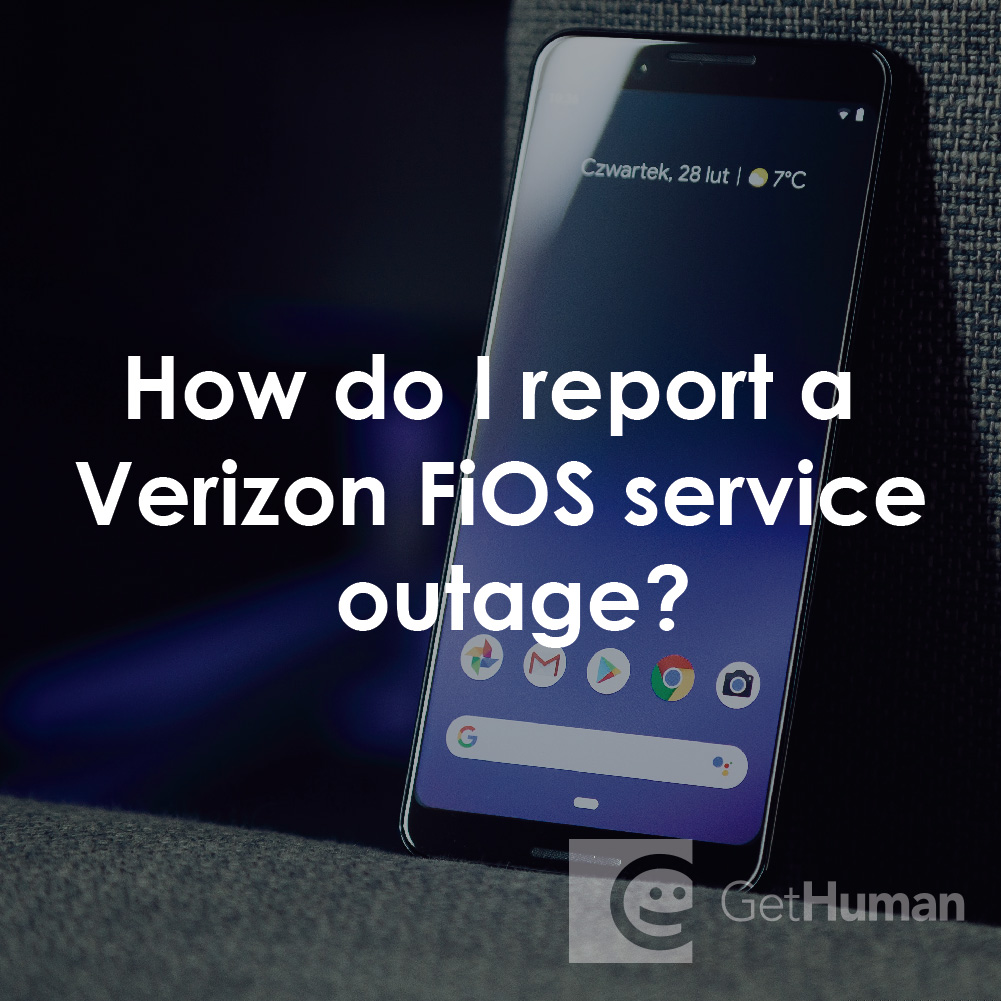 How Do I Report a Verizon FiOS Service Outage?