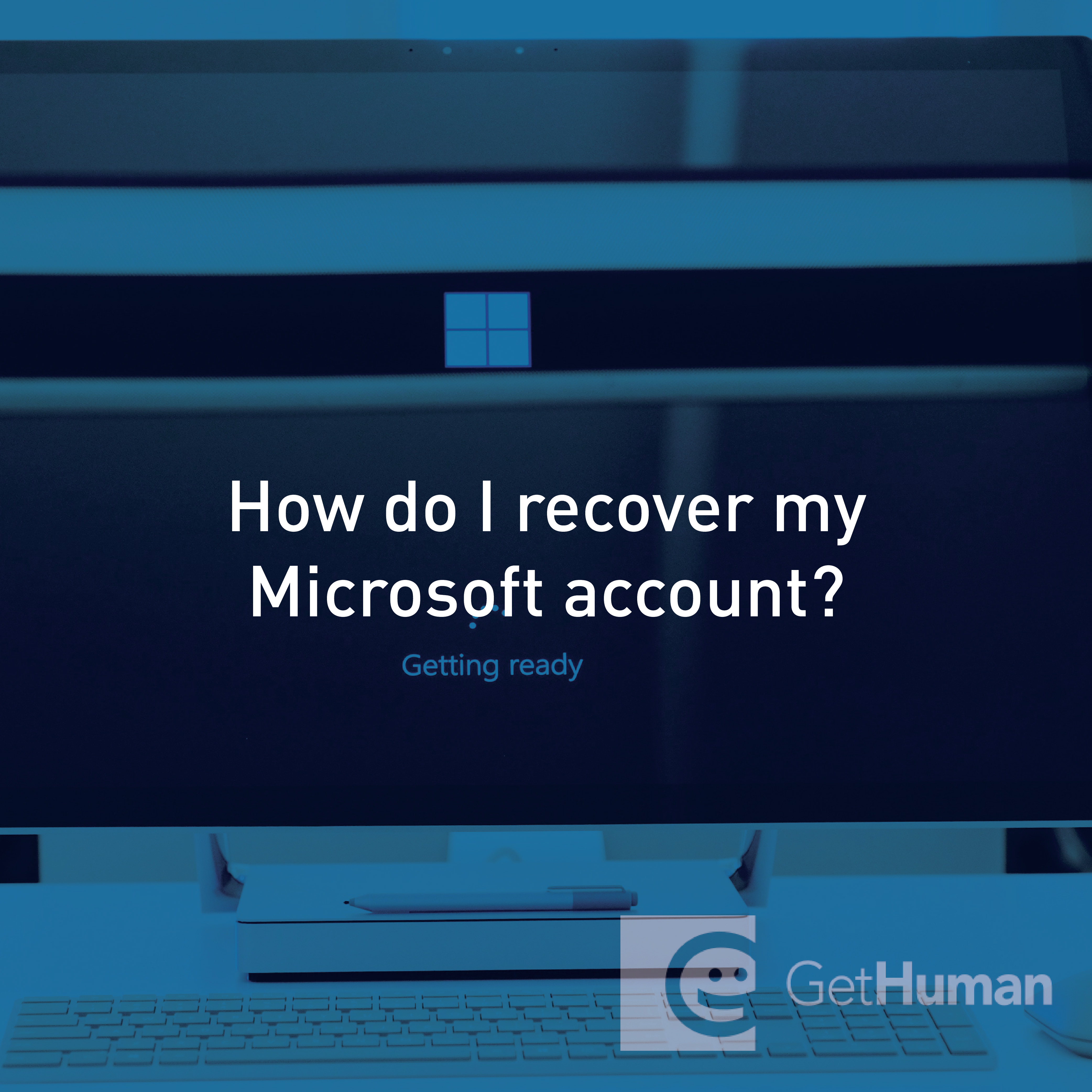 How do I recover my Microsoft account?