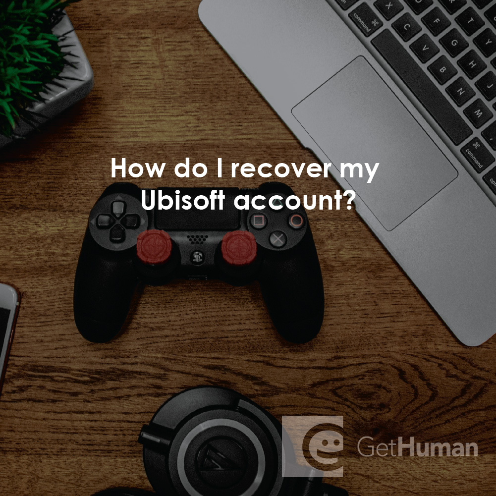 How do I recover my Ubisoft account?