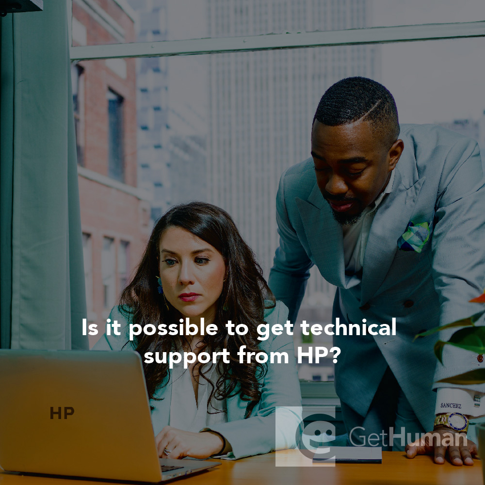 Is it possible to get technical support from HP?