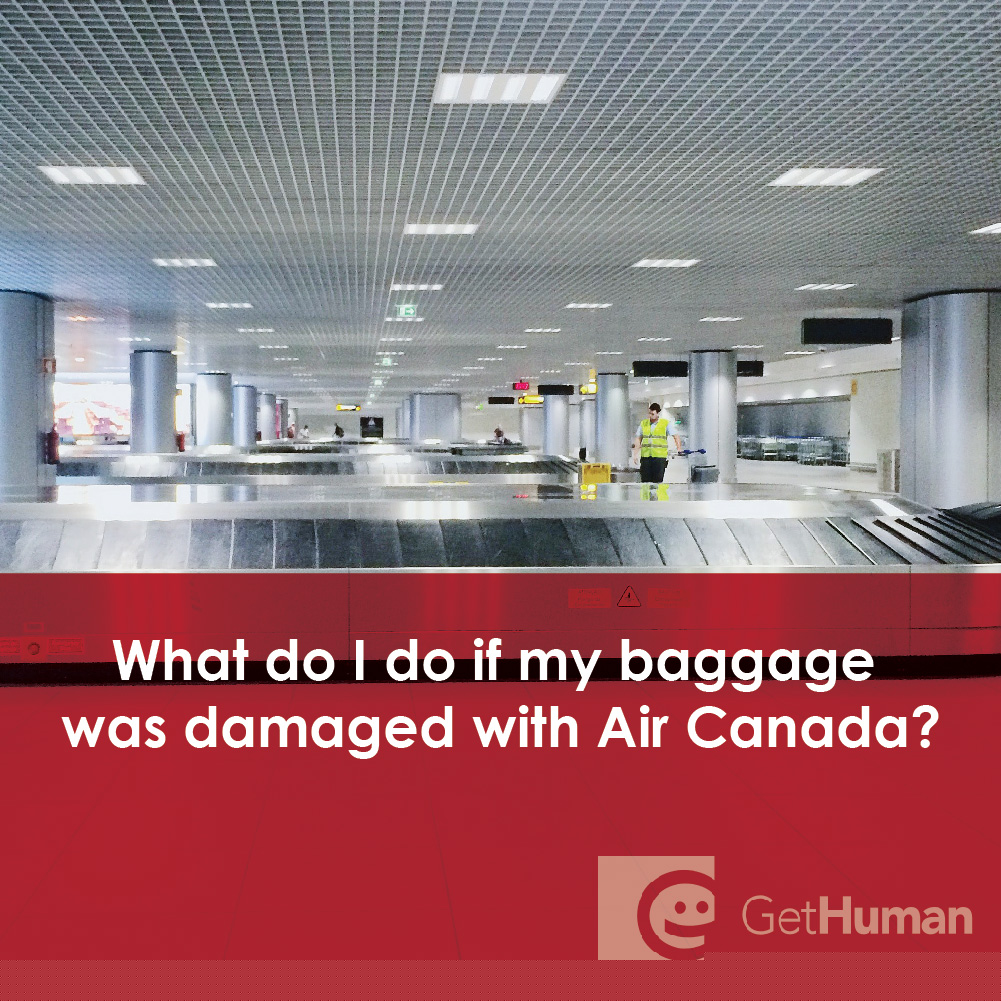 What Do I Do If My Baggage Was Damaged with Air Canada?