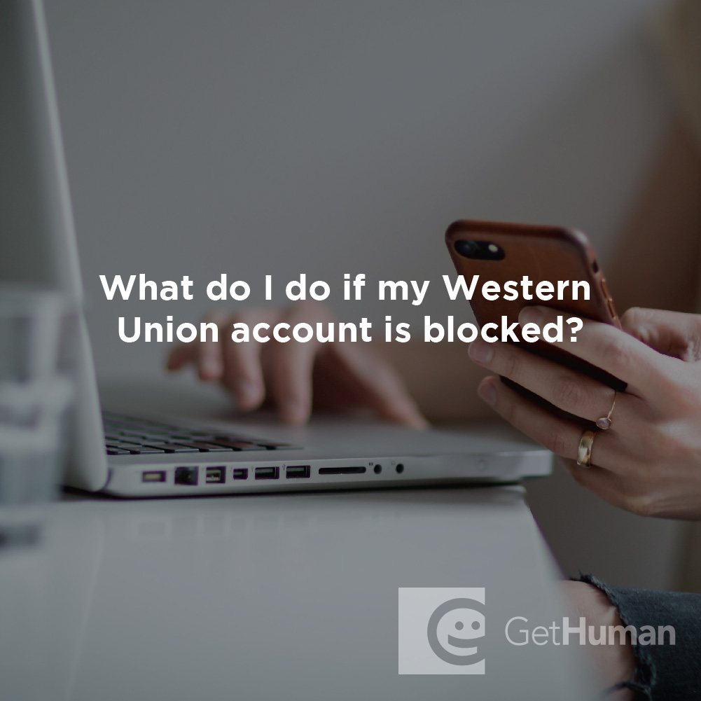 What Do I Do If My Western Union Account Is Blocked?