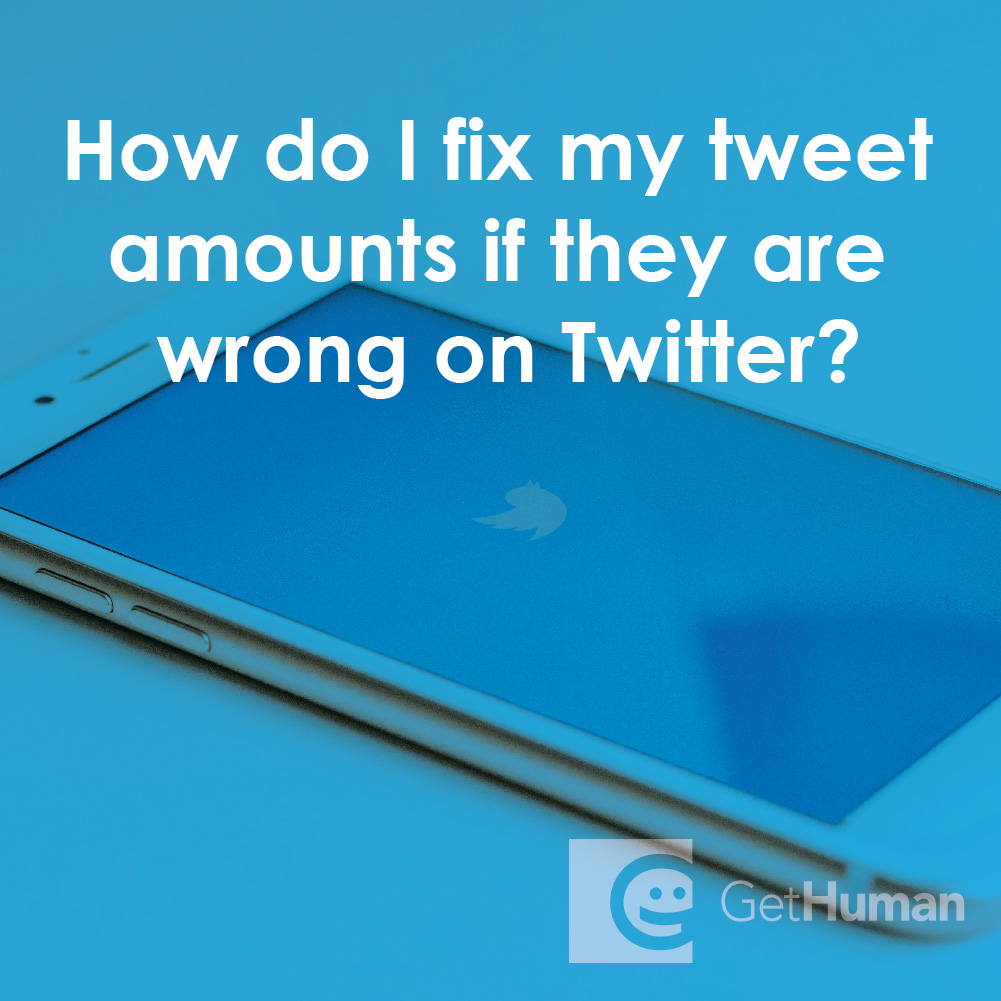 How Do I Fix My Tweet Amounts If They Are Wrong on Twitter?