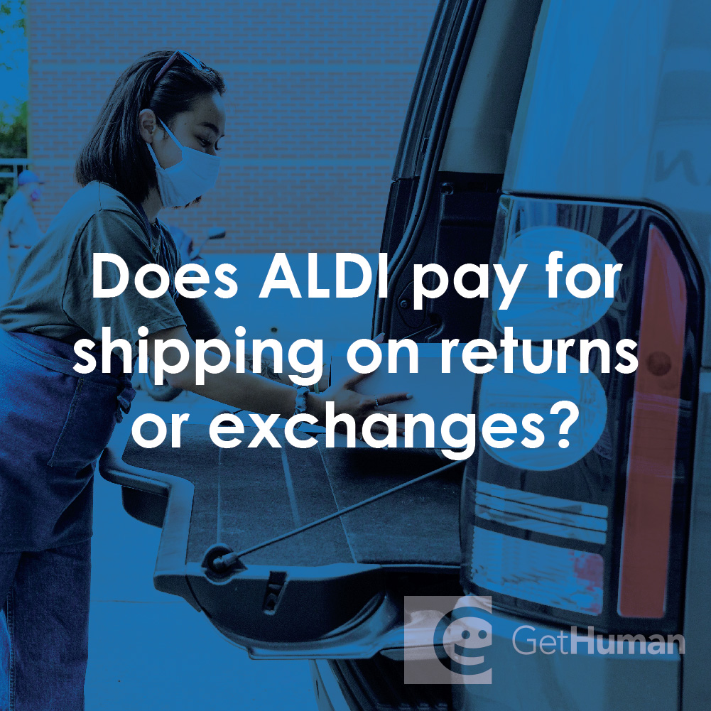 Does Aldi Pay for Shipping on Returns or Exchanges?
