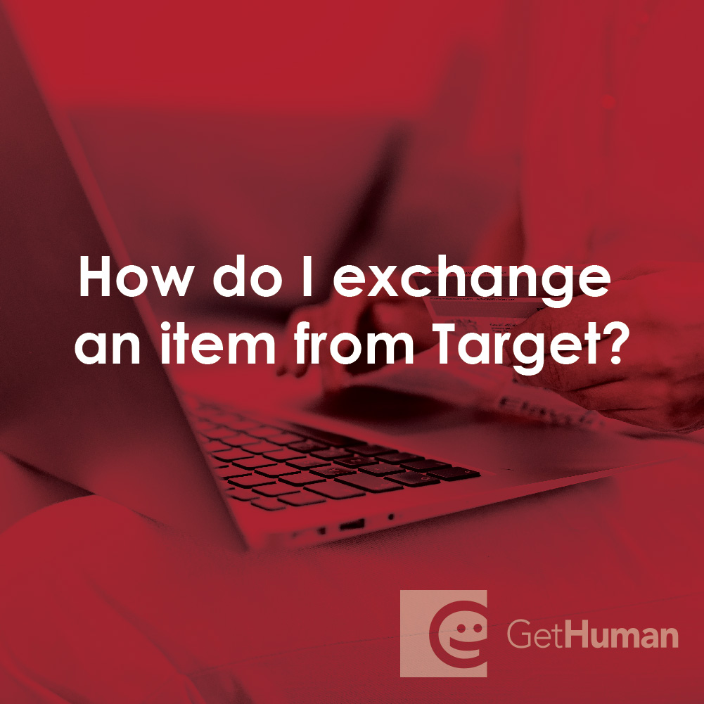 How Do I Exchange an Item from Target?