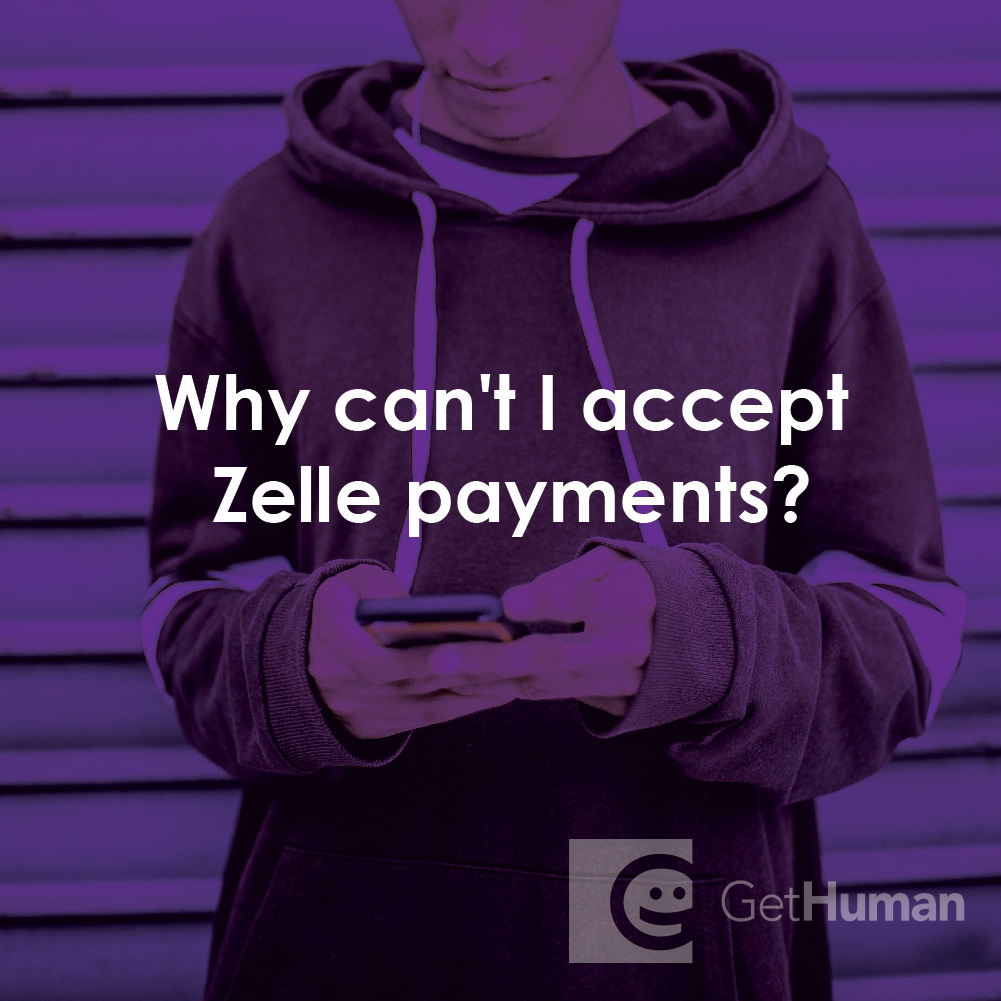 Why Can't I Accept Zelle Payments?