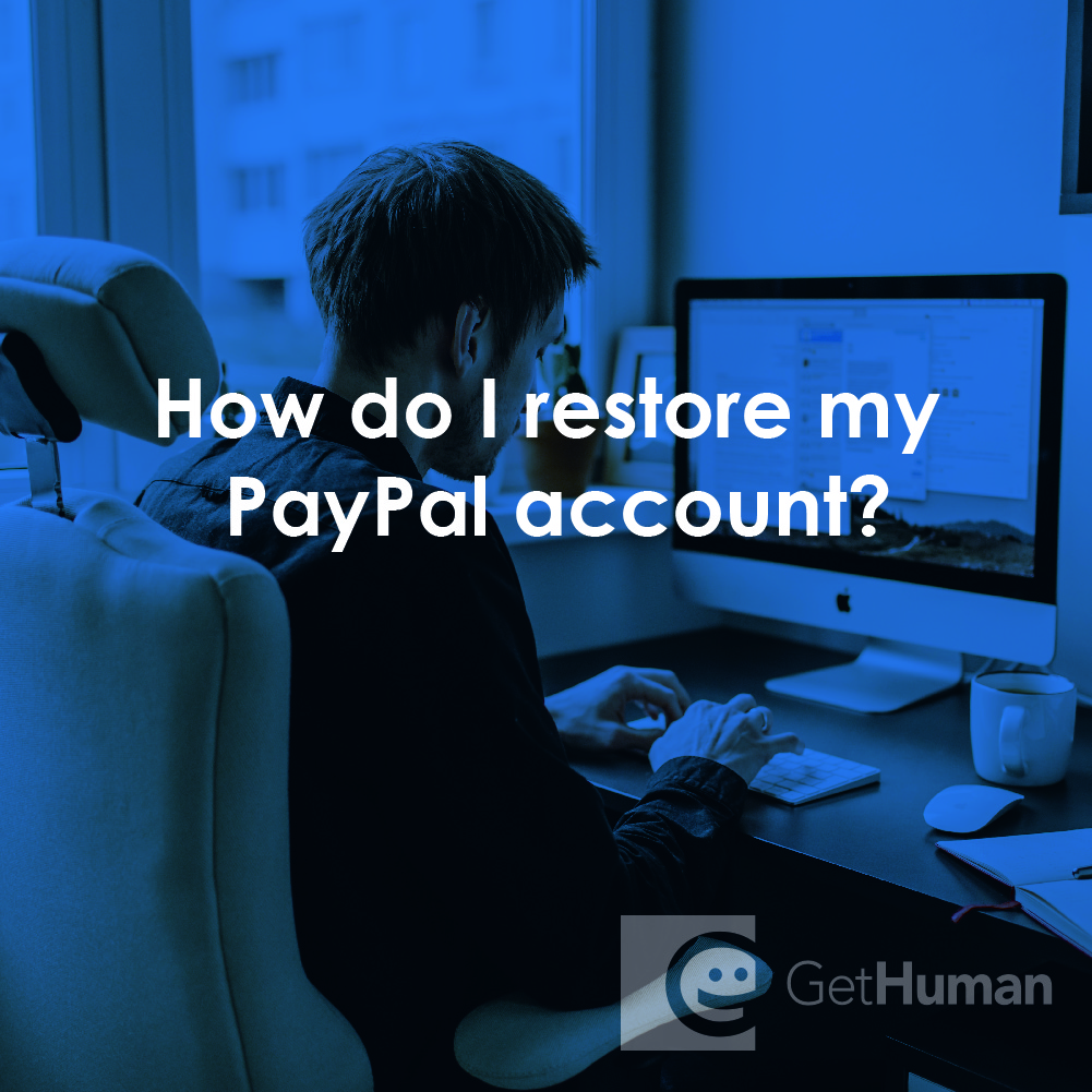 How Do I Restore My PayPal Account?