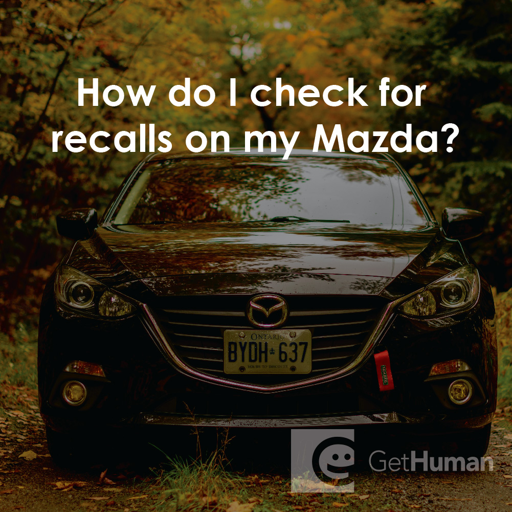 How Do I Check for Recalls on My Mazda?
