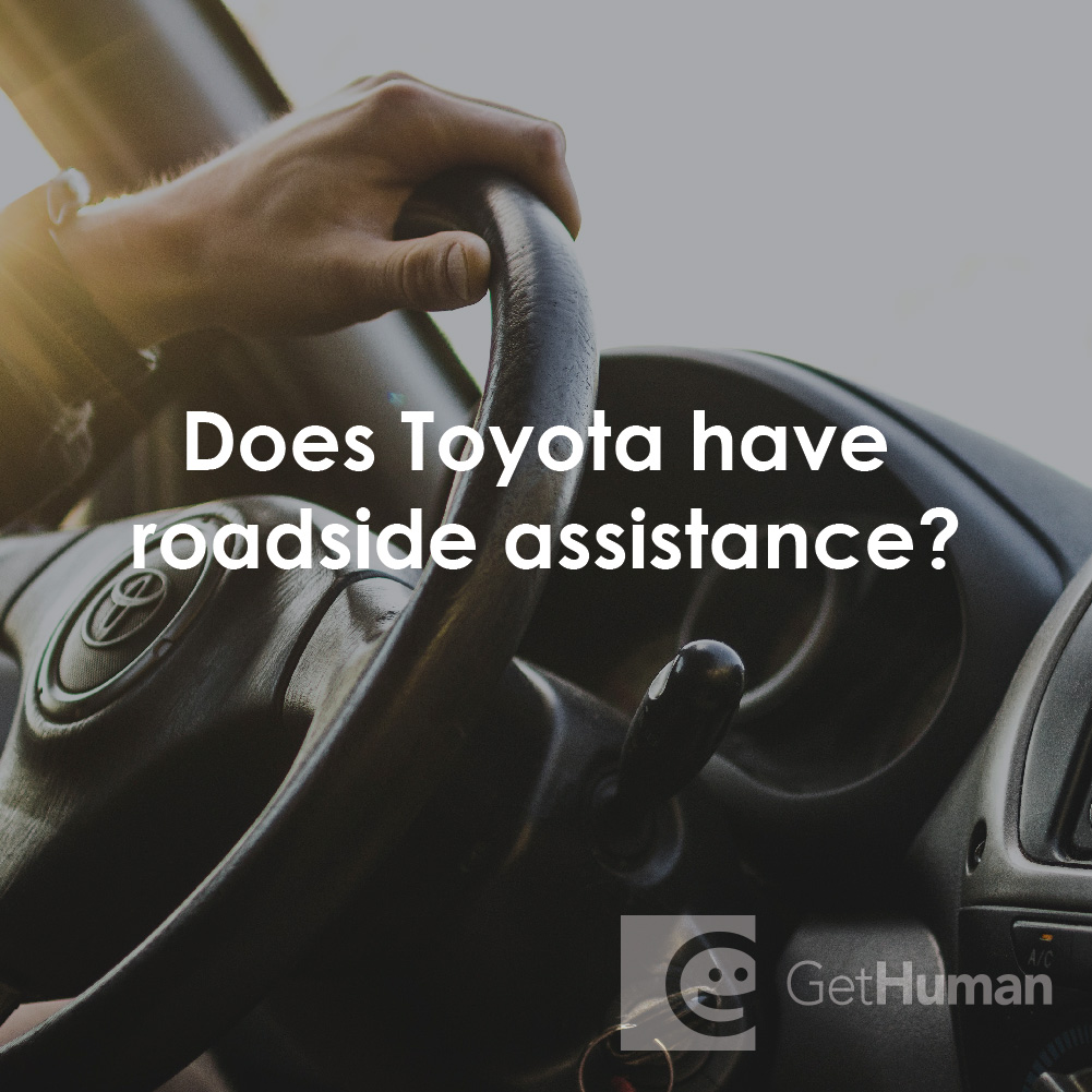 Does Toyota Have Roadside Assistance?
