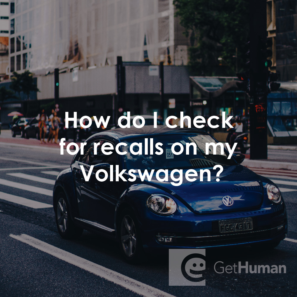 How Do I Check for Recalls on My Volkswagen?
