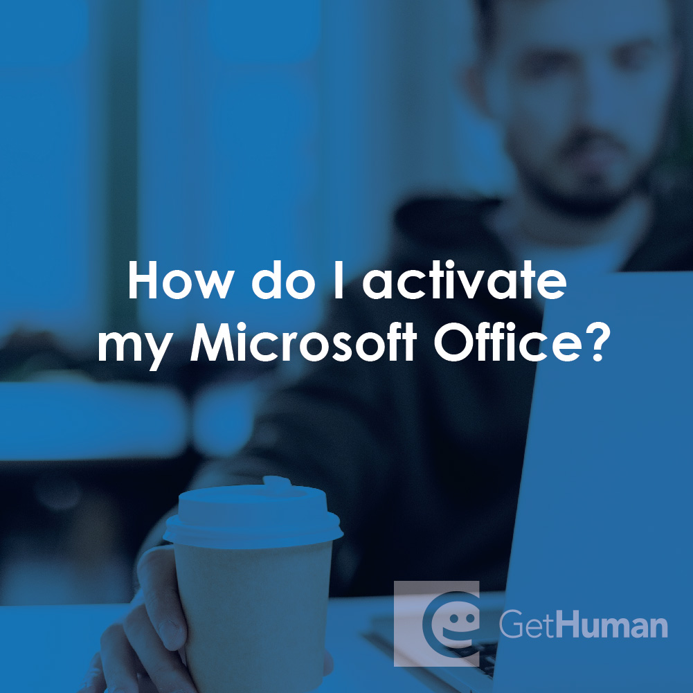 How Do I Activate My Microsoft Office?