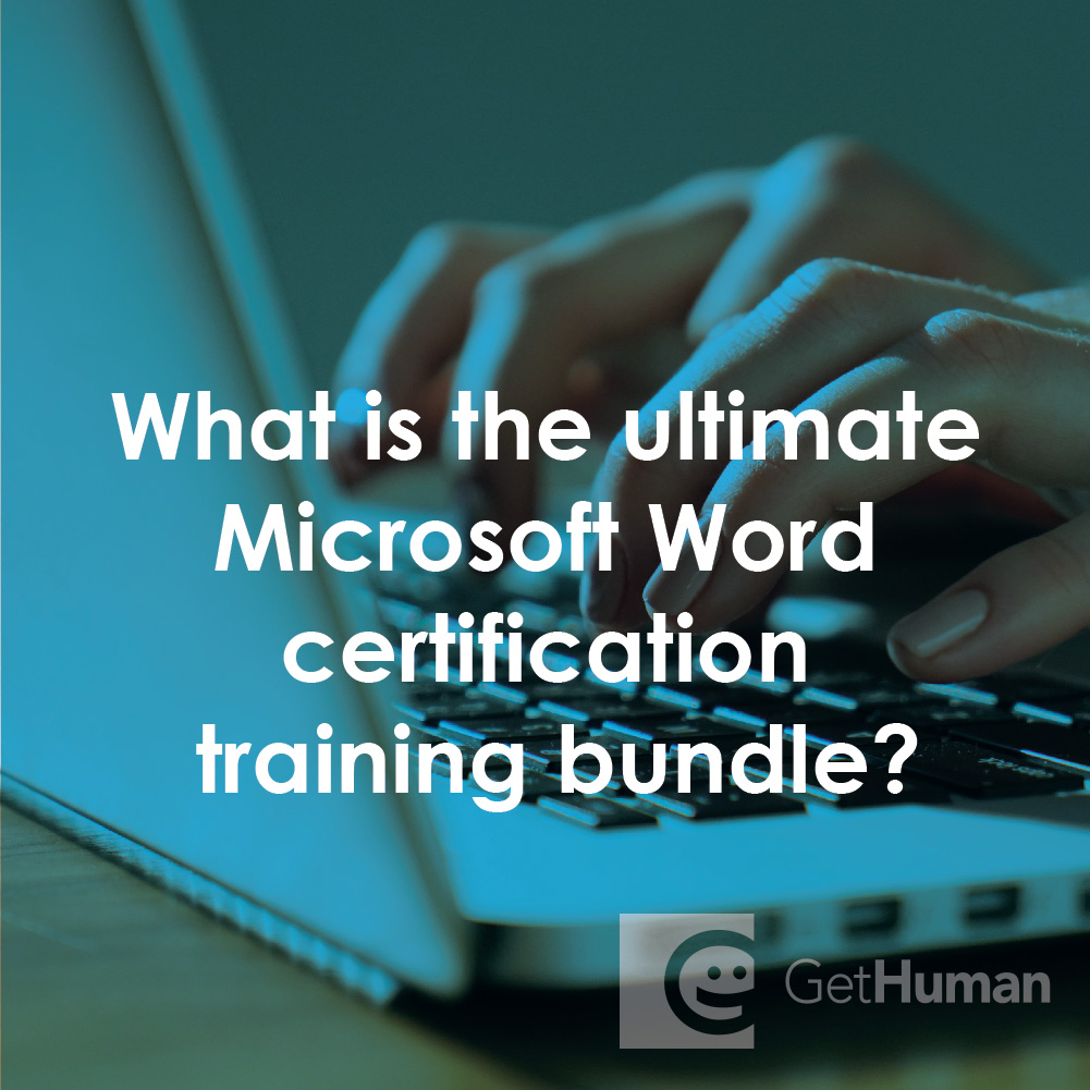 What Is the Ultimate Microsoft Word Certification Training Bundle?