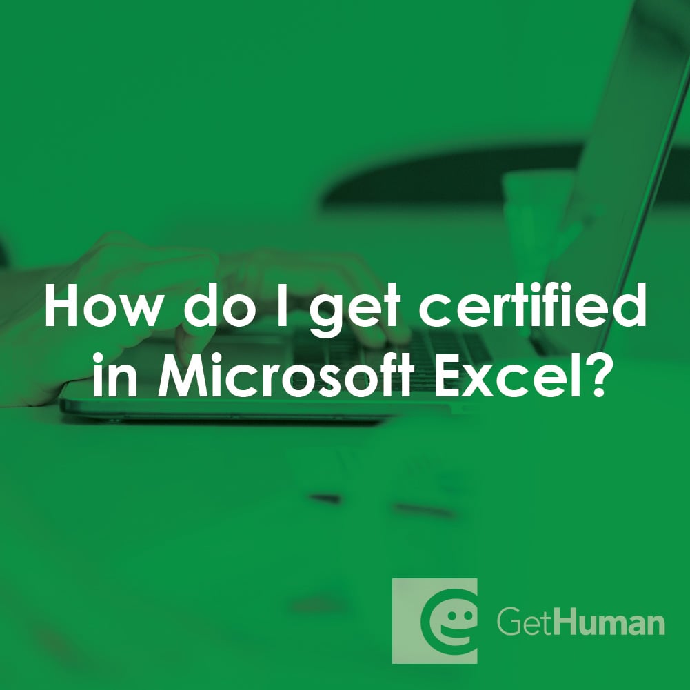 How Do I Get Certified in Microsoft Excel?
