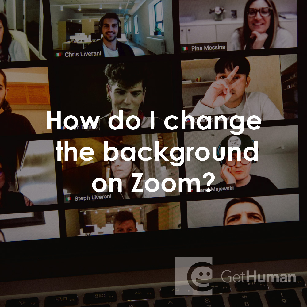 How Do I Change the Background on Zoom?