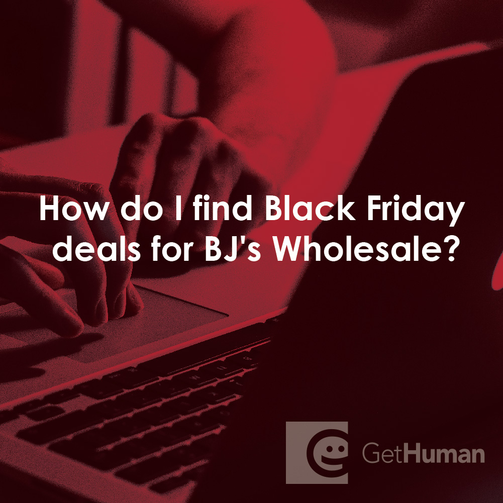 How Do I Find Black Friday Deals for Bj's Wholesale?