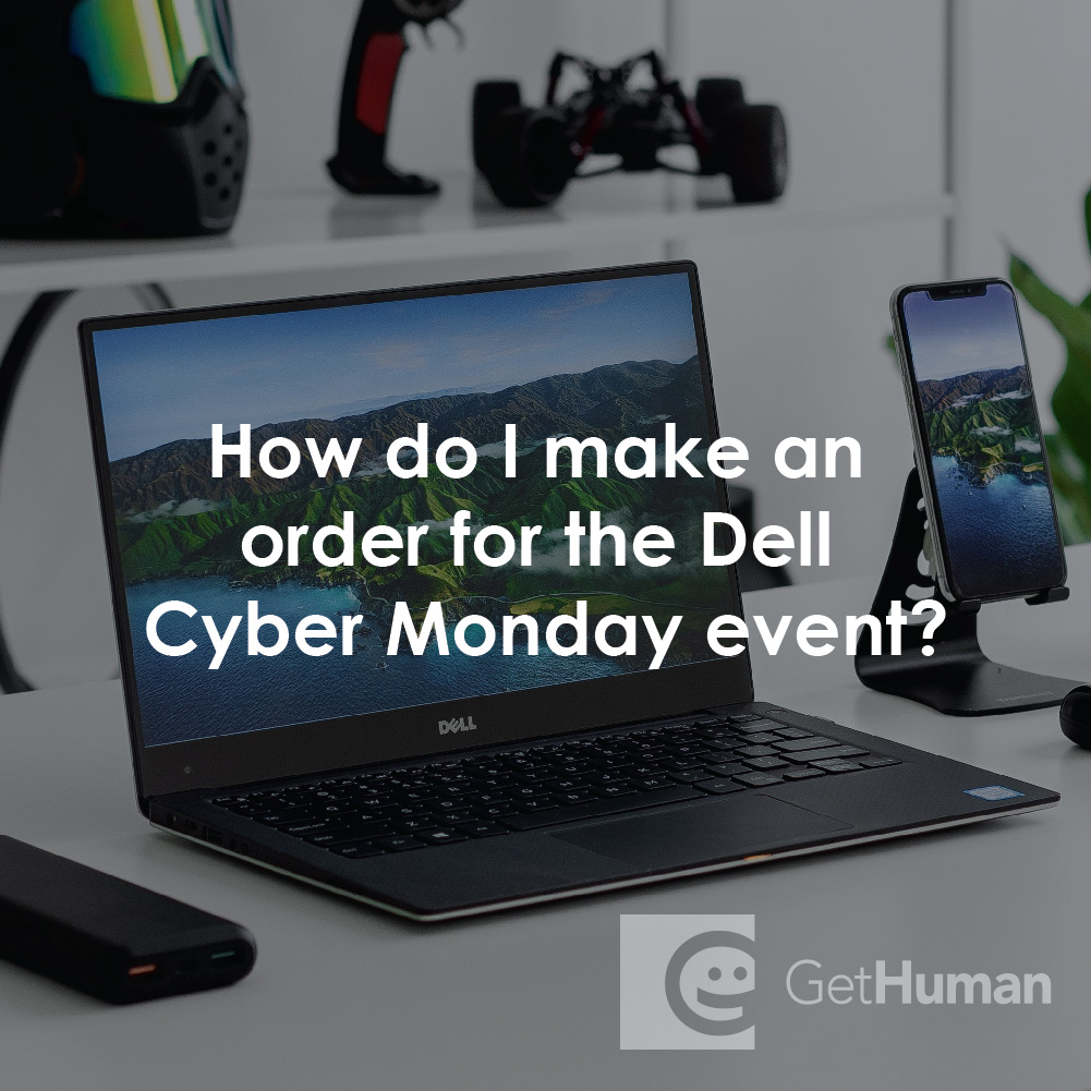How Do I Make an Order for the Dell Cyber Monday Event?