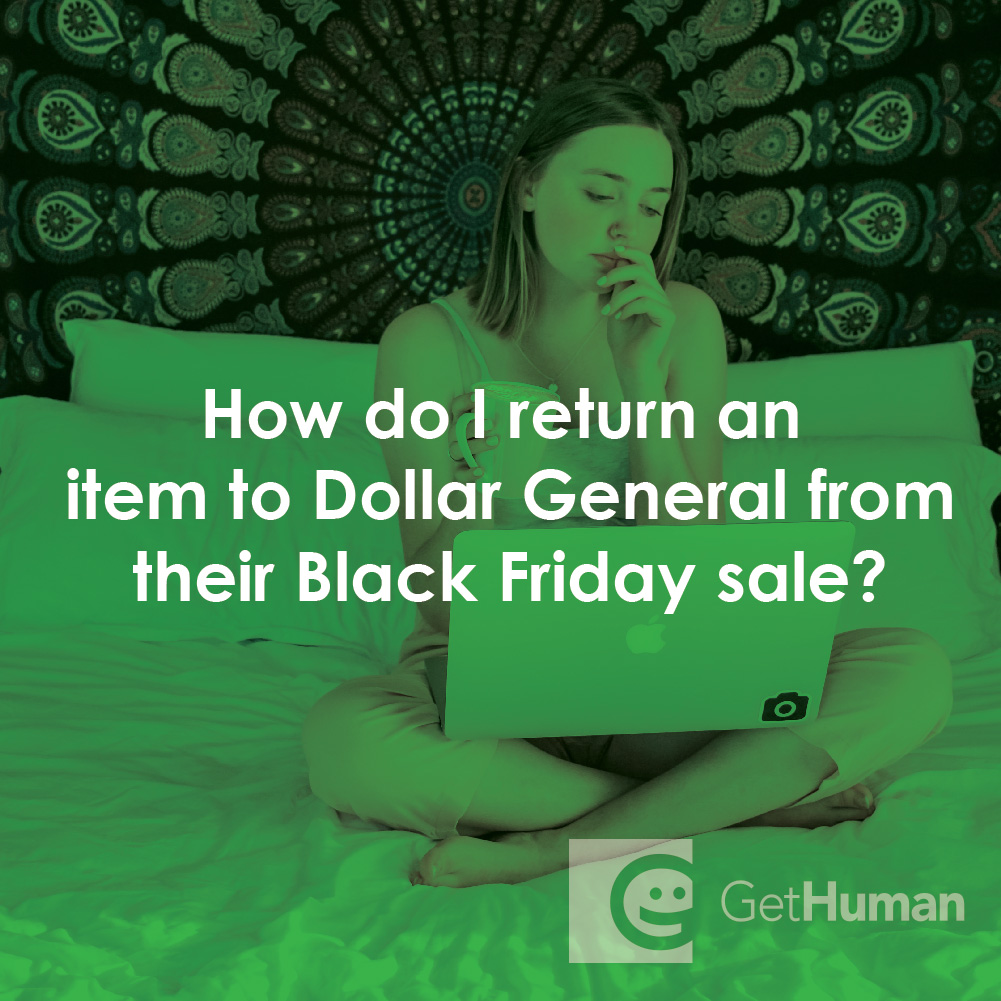 How Do I Return an Item to Dollar General from Their Black Friday Sale?