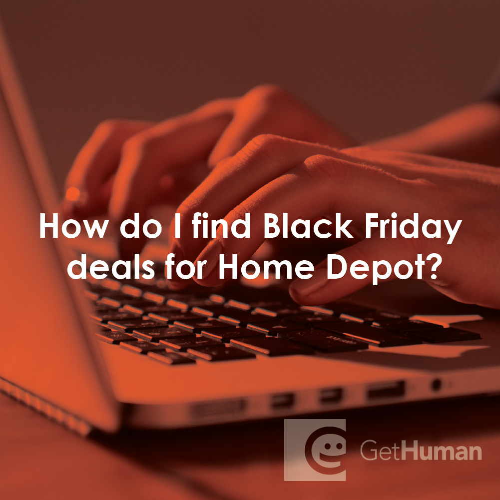 How Do I Find Black Friday Deals for Home Depot?